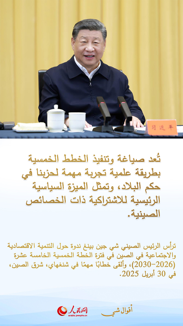 إرشادات شي جين بينغ العلمية لصياغة الخطة الخمسية الخامسة عشرة (2026-2030)