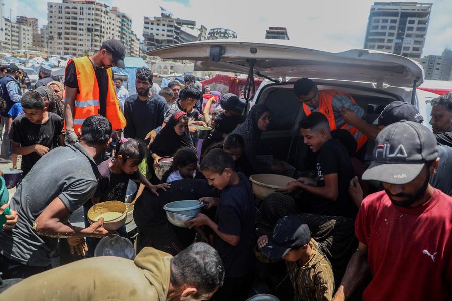 إغلاق مراكز توزيع المساعدات في قطاع غزة