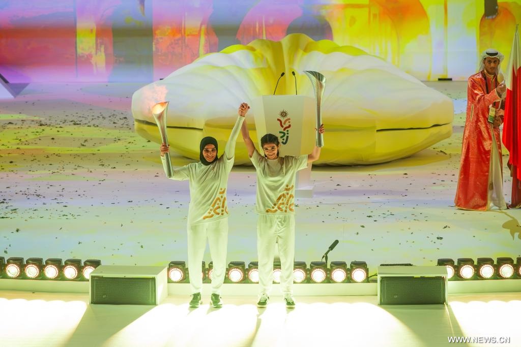 افتتاح دورة الألعاب الآسيوية الثالثة للشباب في البحرين