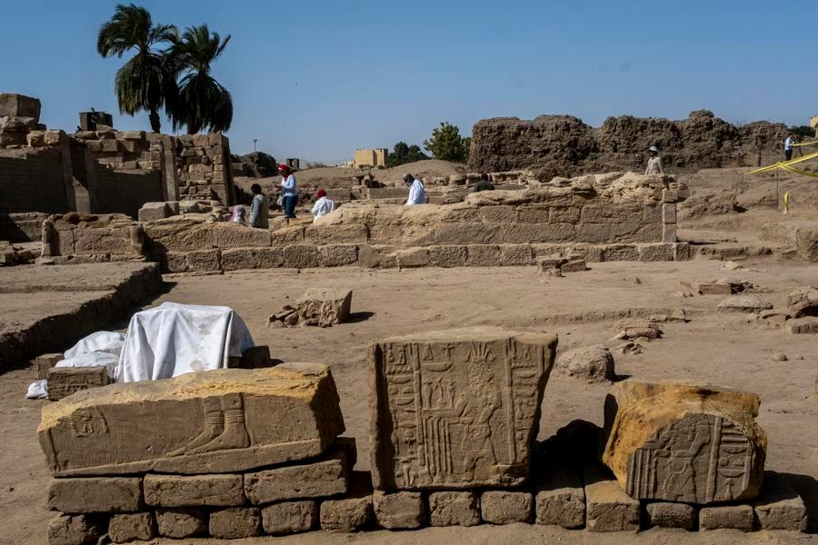 تقرير إخباري: بعثة مصرية-صينية تعلن الكشف عن بحيرة مقدسة في معبد الكرنك جنوب مصر