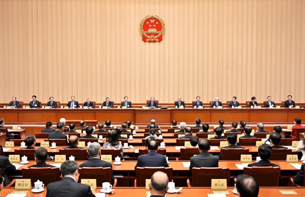 أعلى هيئة تشريعية في الصين تعقد جلسة لجنتها الدائمة