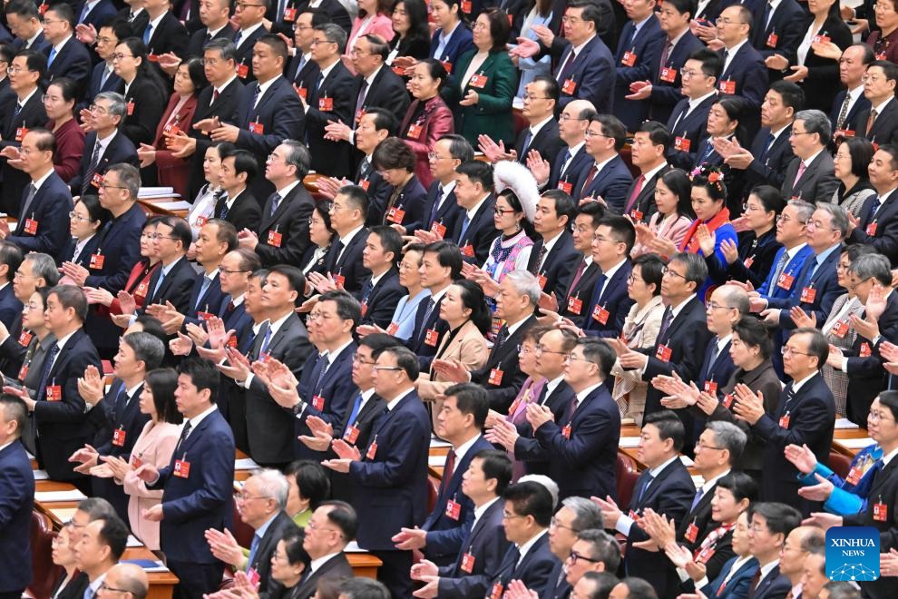 الهيئة التشريعية الوطنية في الصين تعقد جلستها الكاملة الثانية