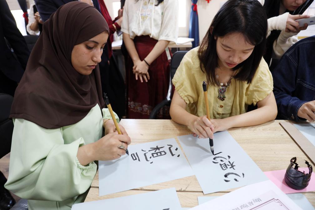الصورة: الاحتفال باليوم العالمي للغة الصينية في الجزائر