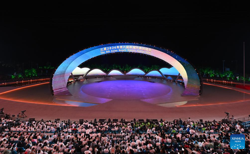 افتتاح دورة الألعاب الآسيوية الشاطئية السادسة في سانيا