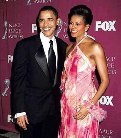 لنفتح خزن الثياب للزوجين أوباما وميشال 