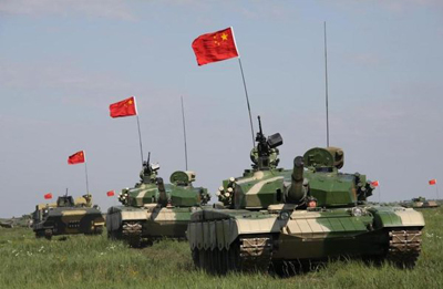 القوات المدرعة  الصينية