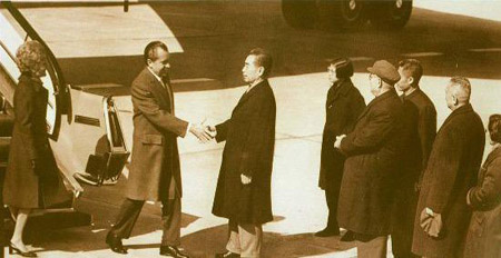 صور تاريخية: زيارة رؤساء الولايات المتحدة للصين