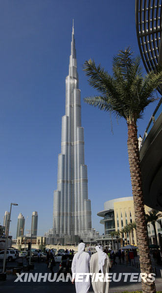 برج دبي سيفتتح اليوم الاثنين