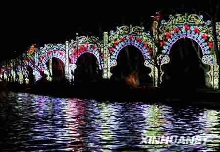مهرجان ايطاليا لفن نحت المصابيح فى نانجينغ