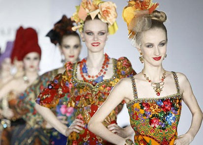 افتتاح أسبوع الموضة الروسي لأزياء خريف ـ شتاء 2010/2011