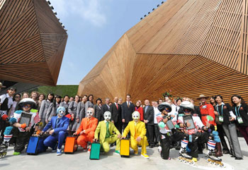 افتتاح جناح كندا لمعرض إكسبو الشانغهاي