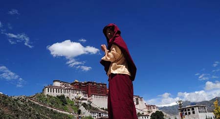 استقبال أحسن موسم السياحة في التبت 
