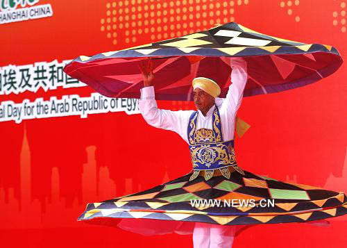 جناح مصر في معرض شانغهاي العالمي يحتفل باليوم الوطني ويوم الجناح 