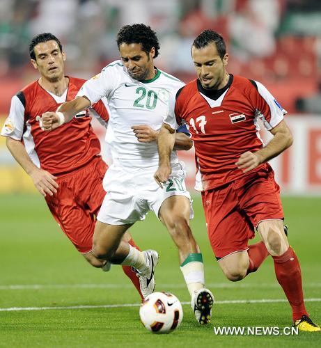 المنتخب السوري يفوز على نظيره السعودي بهدفين مقابل هدف في نهائيات كأس آسيا