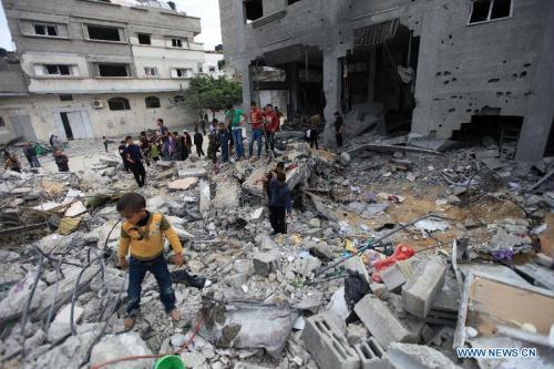 تواصل العنف في غزة إلى يومه الخامس