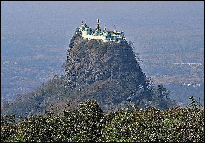 معبد تونغ كالات ببورما