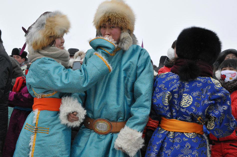 افتتاح مهرجان "نادامو" الشتوي 2012 في منغوليا الداخلية (9)