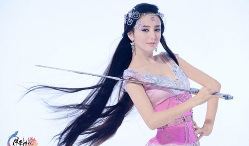 أشهر 4 ممثلات صينيات من جيل الثمانينات يصبحن فارسات ألعاب الانترنت  (5)