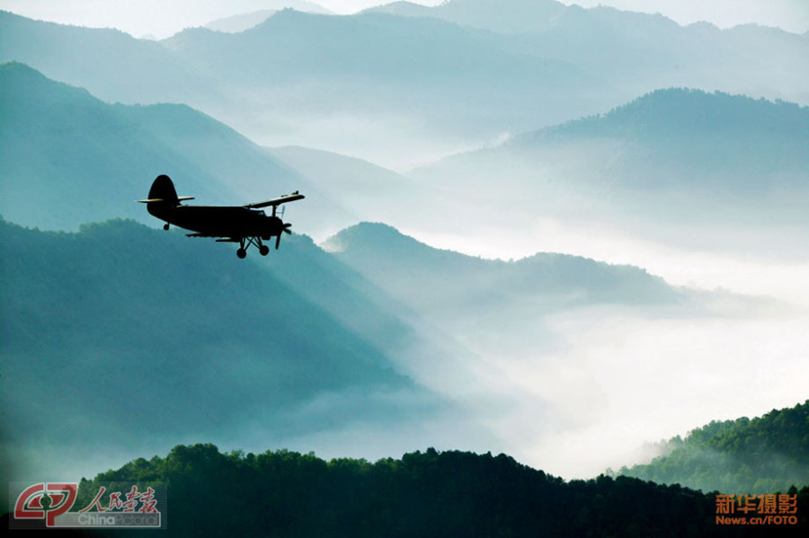 صور عالية الدقة:مجموعة المقاتلات جيان -10 وجيان – 11 تقوم بالدوريات فى أجواء الصين (3)
