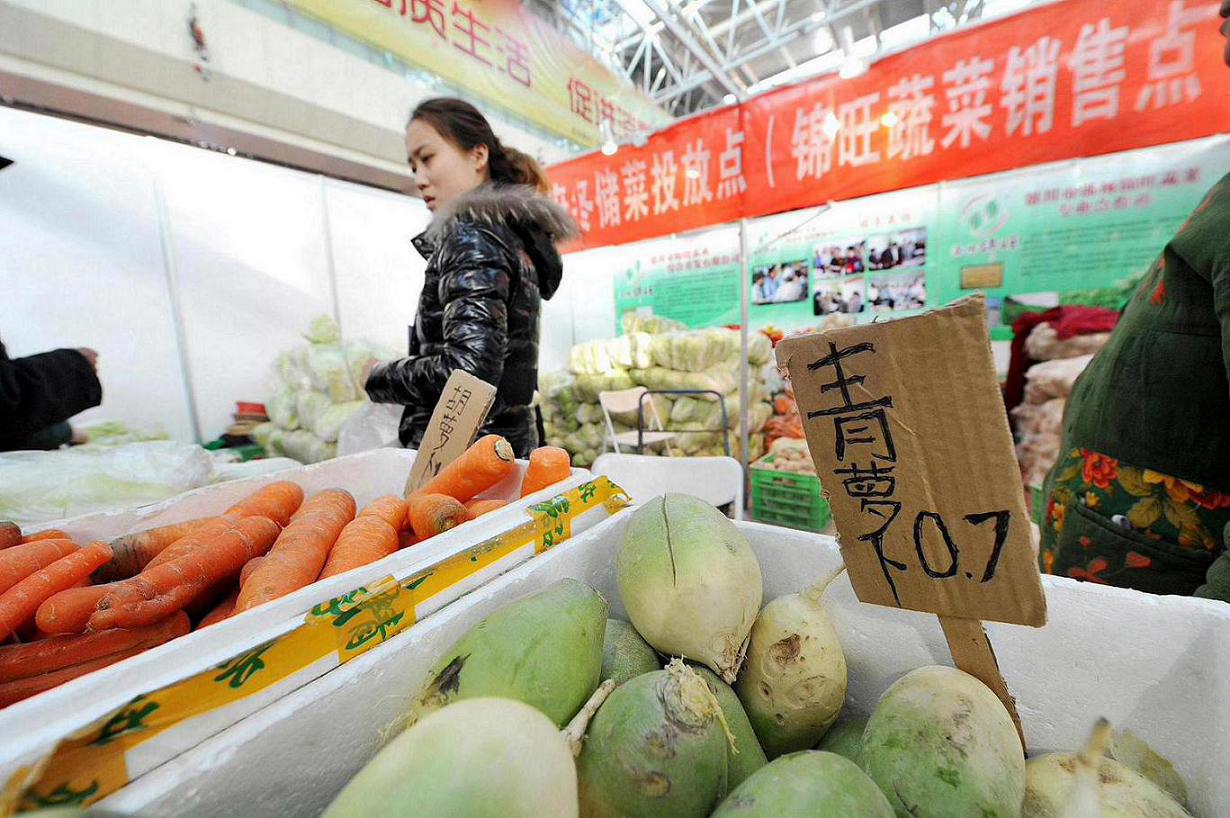 ينتشوان:انزال الحكومة احتياطيات الخضروات إلى السوق استعدادا لعيد الربيع  (2)