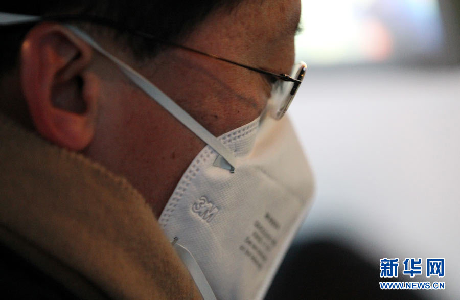 صور:ارتداء سكان بكين الكمامات للوقاية من الضباب الدخاني  (15)