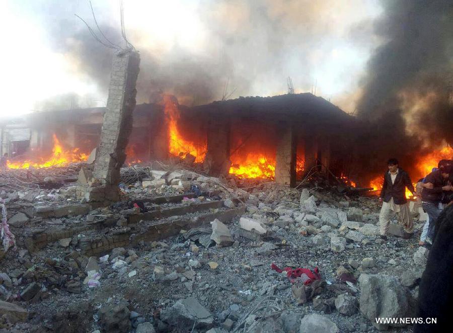 مقتل 58 وإصابة 176 جراء انفجار في جنوب غرب باكستان