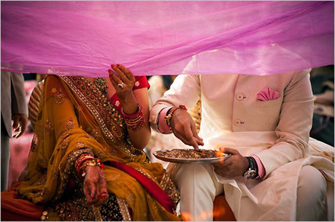 زفاف تقليدي هندي (16)