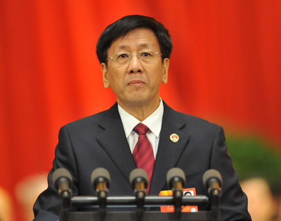    النائب العام الصيني يلقي تقرير عمل النيابة الشعبية العليا