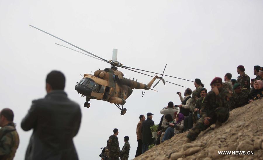 قوات الكوماندوز التابعة للجيش الأفغاني تجري تدريبات في كابول  (3)