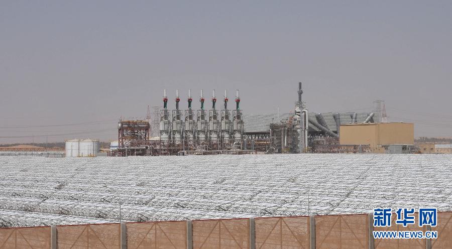 أكبر محطة للطاقة الشمسية في نطاق الشرق الأوسط تتفتح في الإمارات (2)