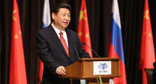 الرئيس الصينى يدعو إلي نمط جديد من العلاقات الدولية 