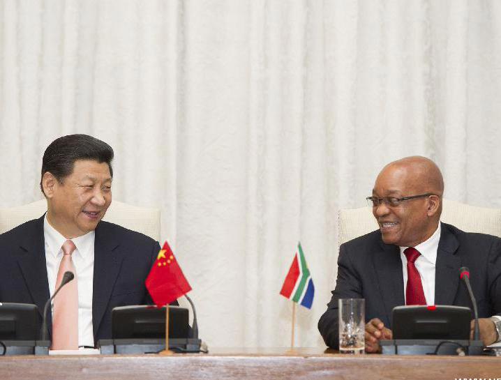 الصين وجنوب افريقيا تتفقان على إعطاء الأولوية للعلاقات الثنائية في سياستهما الخارجية 