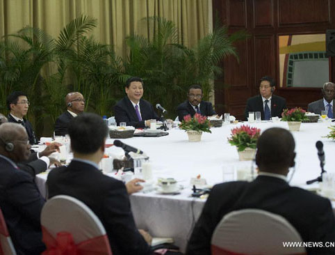 الرئيس الصينى يتعهد بدعم لايتوقف لافريقيا