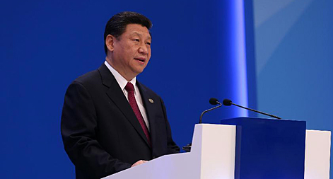 الرئيس الصيني يلقي كلمة في مراسم افتتاح منتدى بوآو الآسيوي 
