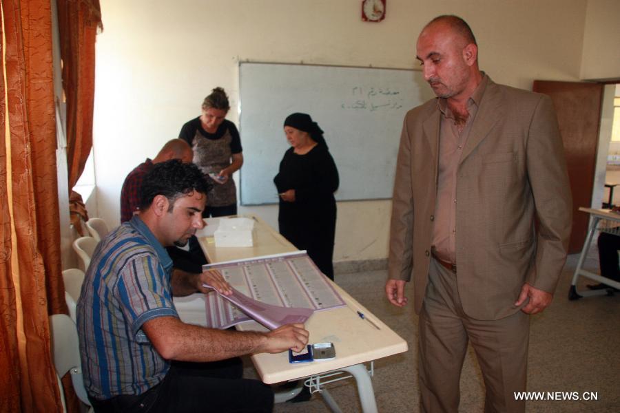 نسبة المشاركة في انتخابات مجالس المحافظات العراقية 50 % (2)