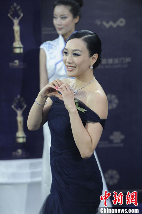 نجوم صينيون وأجانب يتألقون في مراسم اختتام مهرجان بكين السينمائي الدولي  (3)