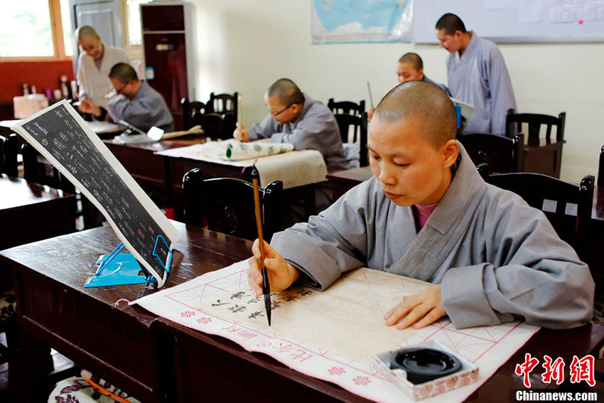 معهد الدراسات البوذية على سفح جبل آمي بسيتشوان الصينية (15)