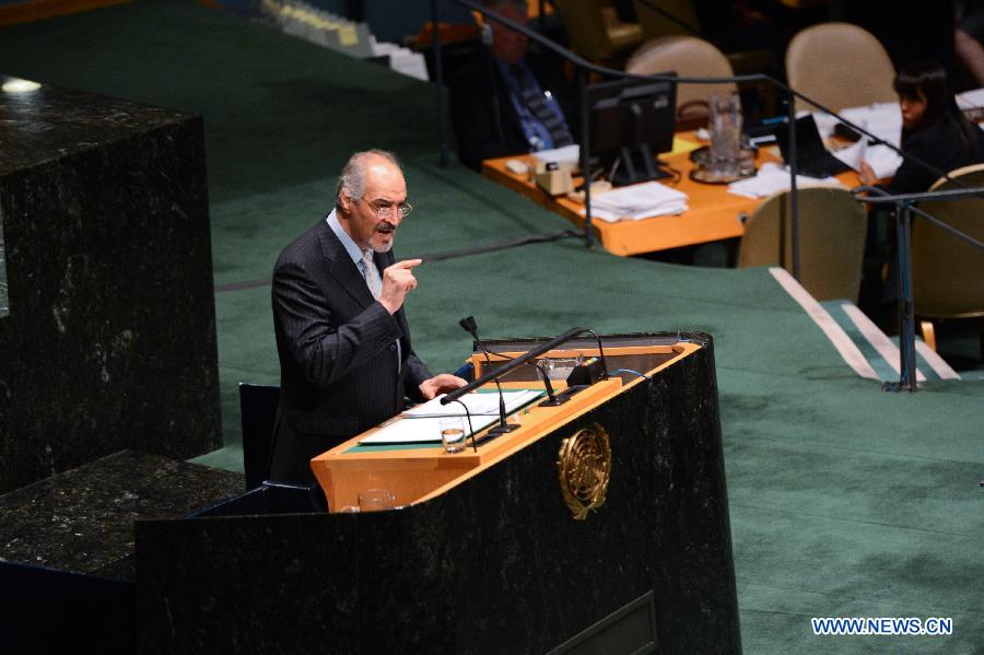 رئيس الجمعية العامة للأمم المتحدة يدعو إلى بدء عملية سياسية لإنهاء أزمة سوريا 