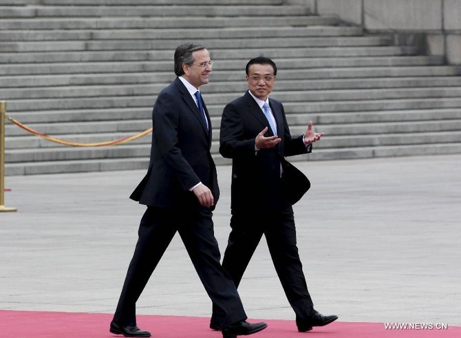 الصين تقدم اقتراحا من أربع نقاط حول زيادة التعاون مع اليونان