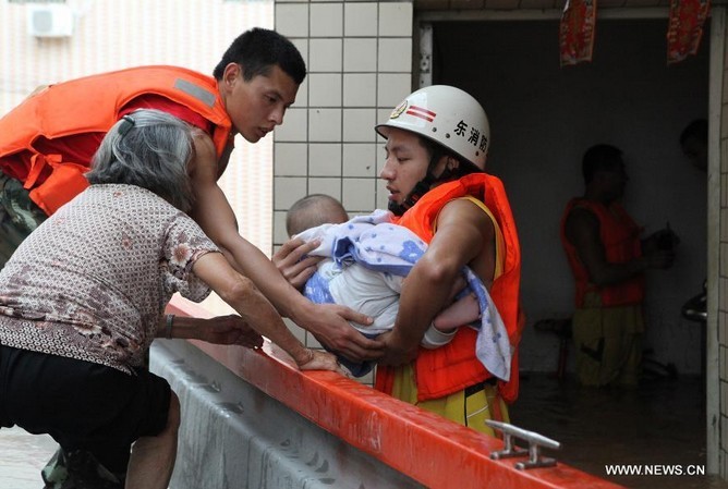 مصرع أو فقدان 33 شخصا فى الأعاصير المطيرة فى قوانغدونغ