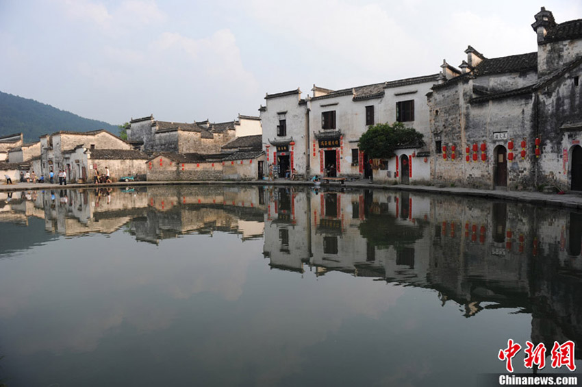  قرية هونغتسون تشبه  لوحة الحبر الصينية  (19)