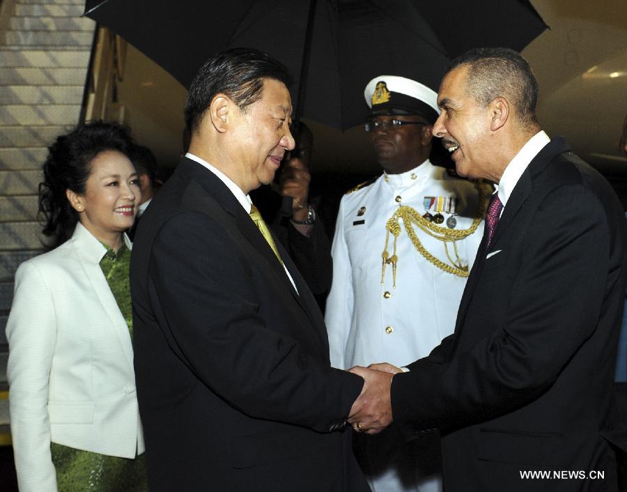 الرئيس الصيني يقول ان زيارته لترينيداد وتوباغو سوف تضخ حيوية جديدة في العلاقات الثنائية (2)
