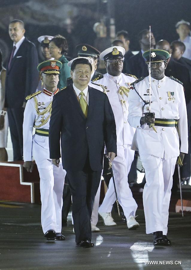 الرئيس الصيني يقول ان زيارته لترينيداد وتوباغو سوف تضخ حيوية جديدة في العلاقات الثنائية (3)