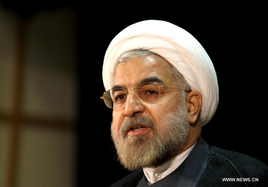 فوز المرشح الرئاسي المعتدل روحاني بالانتخابات الرئاسية الايرانية 