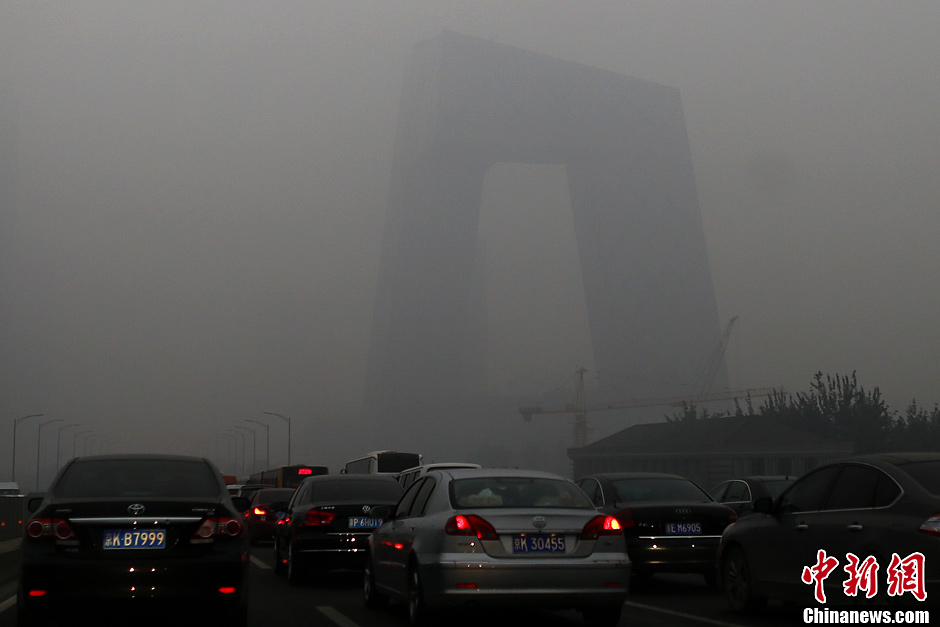 تلوث بدرجة خطيرة ببكين (11)