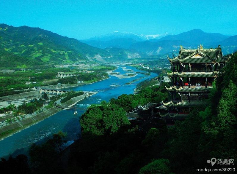 جبل تشينغتشنغ وسد دو جيانغ يان (4)