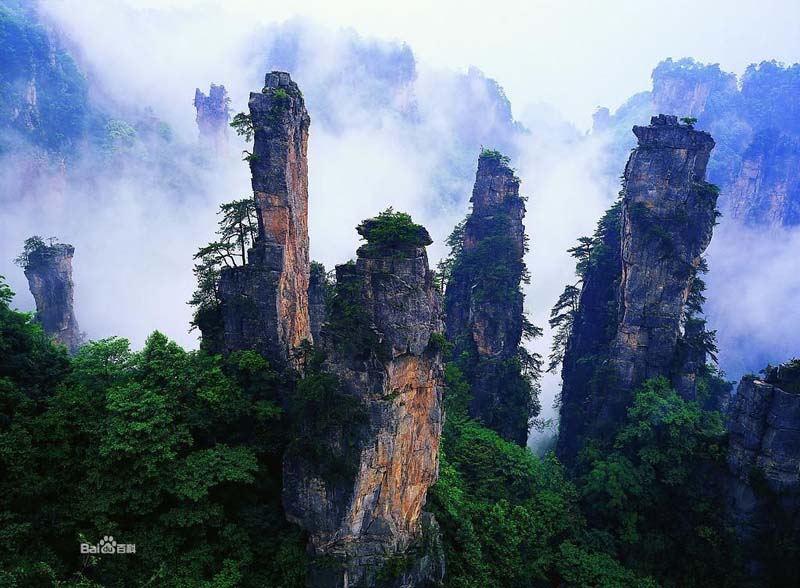 لمحة عن مواقع التراث العالمي في الصين:منطقة وولينغيوان  (21)