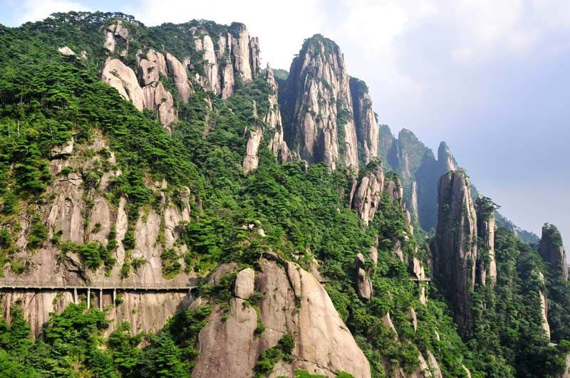 لمحة عن مواقع التراث العالمي في الصين:جبل سانتشينغ  (6)