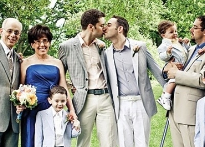 صور حفل الزفاف النادرة لمثلي الجنس (12)