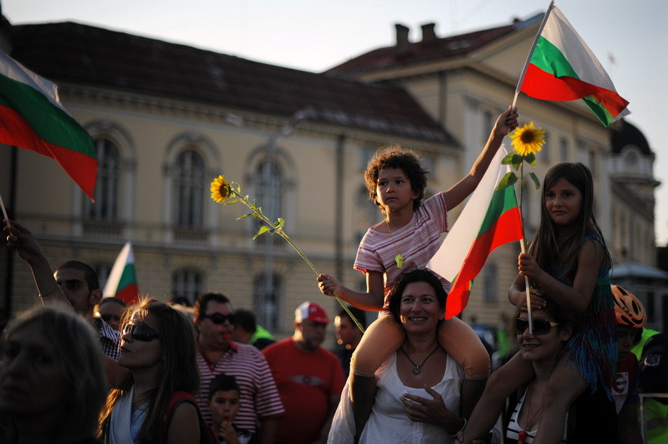 الإحتجاجات في بلغاريا تحاكي فن الثورة الفرنسية (5)